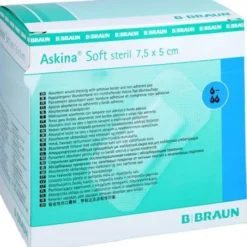 ASKINA Soft Wundverband 5x7,5 cm steril 50 St