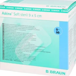 ASKINA Soft Wundverband 5x9 cm steril 50 St