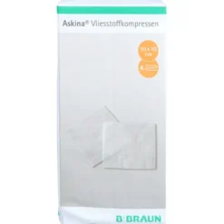 ASKINA Vliesstoffkompr.unsteril 10x10 cm 4fach 200 St