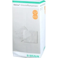 ASKINA Vliesstoffkompr.unsteril 10x10 cm 4fach 200 St