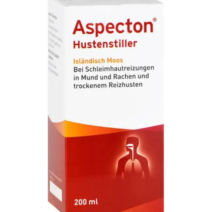 ASPECTON Hustenstiller Isländisch Moos Saft 200 ml