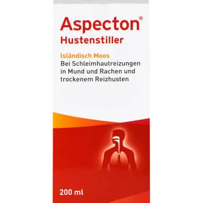 ASPECTON Hustenstiller Isländisch Moos Saft 200 ml