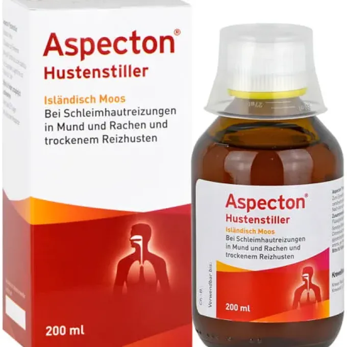 ASPECTON Hustenstiller Isländisch Moos Saft 200 ml