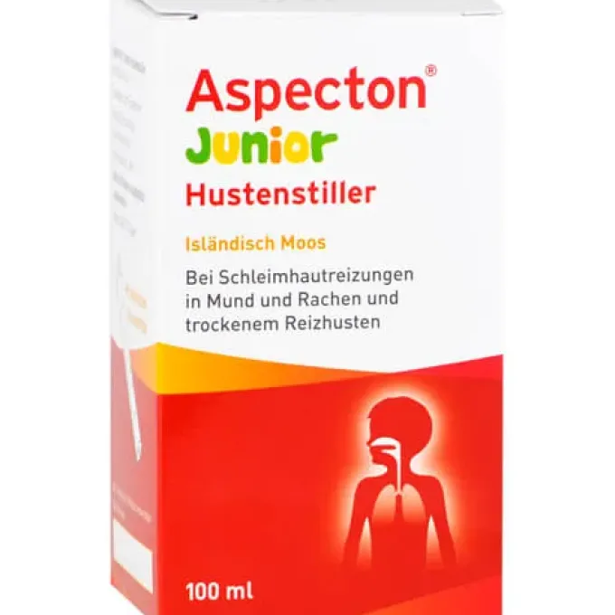 ASPECTON Junior Hustenstiller Isländisch Moos Saft 100 ml