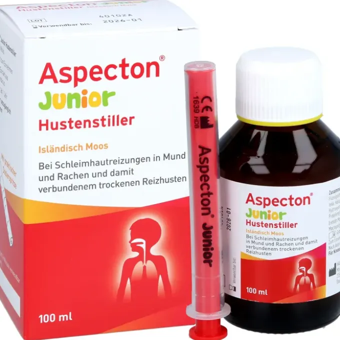 ASPECTON Junior Hustenstiller Isländisch Moos Saft 100 ml