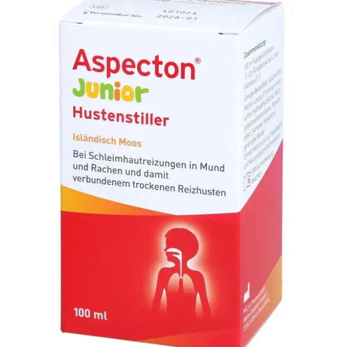 ASPECTON Junior Hustenstiller Isländisch Moos Saft 100 ml