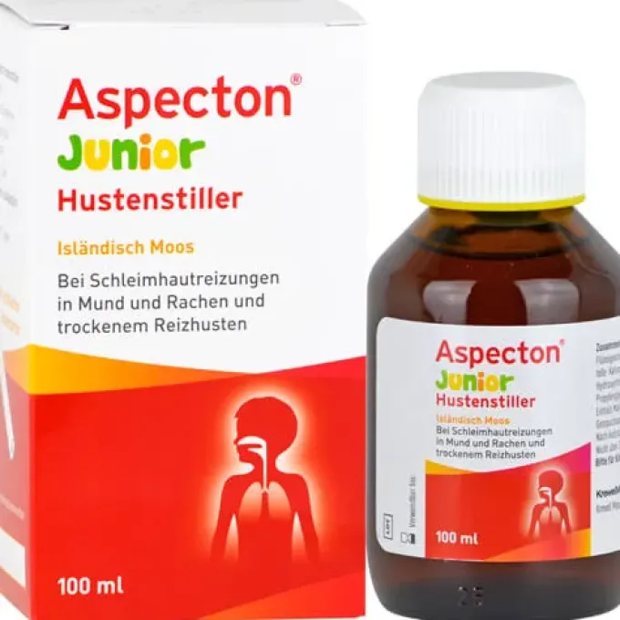 ASPECTON Junior Hustenstiller Isländisch Moos Saft 100 ml