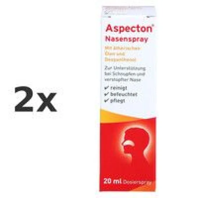 ASPECTON Nasenspray entspricht 1,5% Kochsalz-Lsg. Set 2x20ml