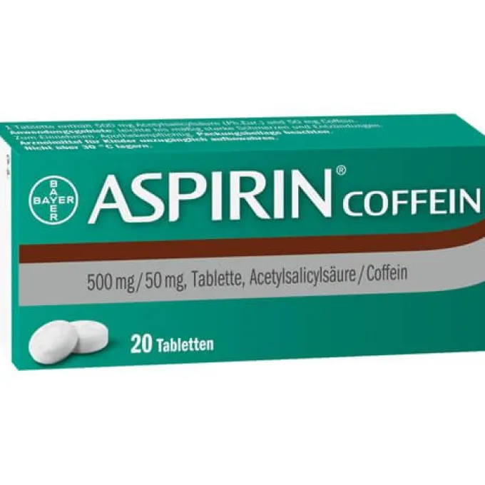 ASPIRIN Coffein Tabletten 20 St