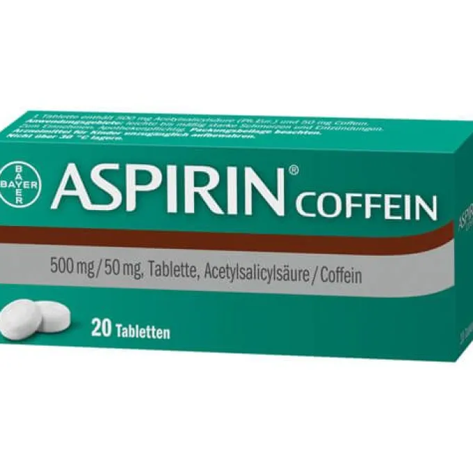 ASPIRIN Coffein Tabletten 20 St