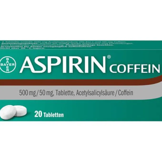 ASPIRIN Coffein Tabletten 20 St