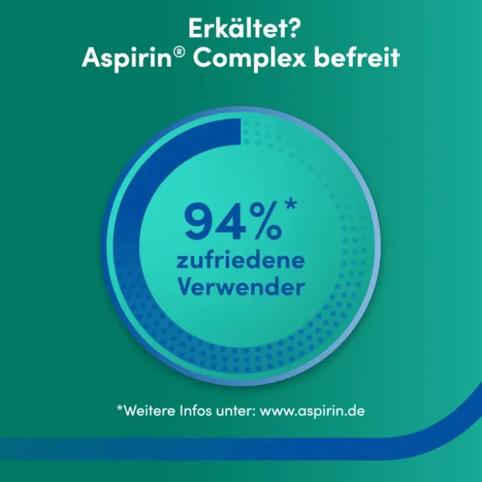 ASPIRIN Complex Btl.m.Gran.z.Herst.e.Susp.z.Einn. 10 St