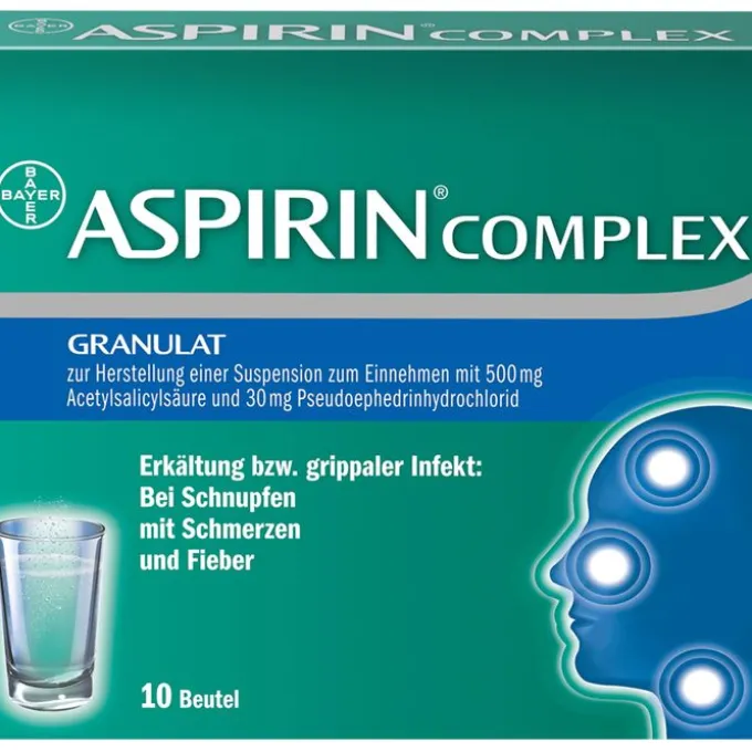 ASPIRIN Complex Btl.m.Gran.z.Herst.e.Susp.z.Einn. 10 St