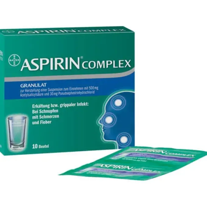 ASPIRIN Complex Btl.m.Gran.z.Herst.e.Susp.z.Einn. 10 St