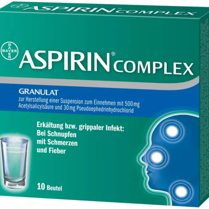 ASPIRIN Complex Btl.m.Gran.z.Herst.e.Susp.z.Einn. 10 St
