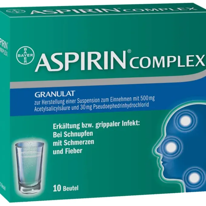 ASPIRIN Complex Btl.m.Gran.z.Herst.e.Susp.z.Einn. 10 St