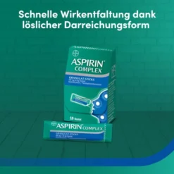 ASPIRIN Complex Granulat-Sticks 500 mg/30 mg 10 St