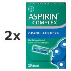 ASPIRIN Complex Granulat-Sticks 500 mg/30 mg Gran. Set 2x 10 St