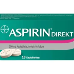 ASPIRIN Direkt Kautabletten 10 St