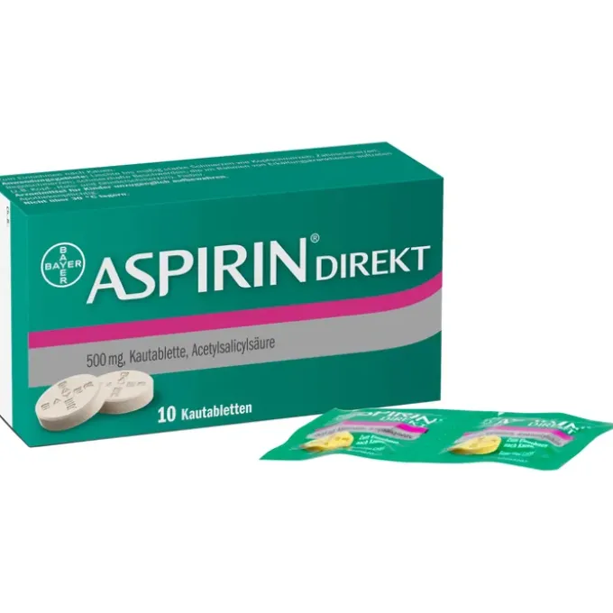 ASPIRIN Direkt Kautabletten 10 St