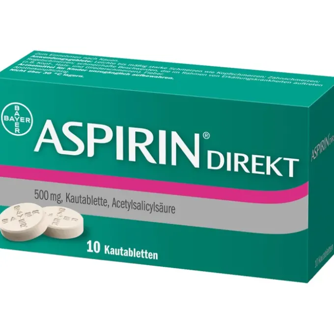 ASPIRIN Direkt Kautabletten 10 St