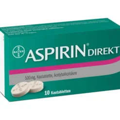 ASPIRIN Direkt Kautabletten 10 St