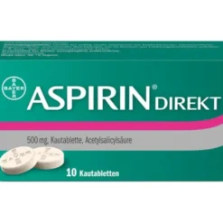 ASPIRIN Direkt Kautabletten 10 St