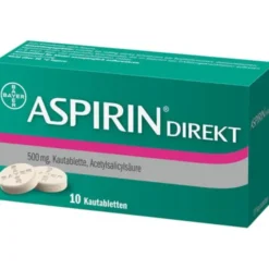 ASPIRIN Direkt Kautabletten 10 St