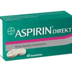 ASPIRIN Direkt Kautabletten 10 St