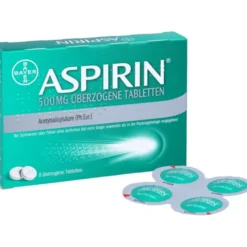 ASPIRIN 500 mg überzogene Tabletten 8 St