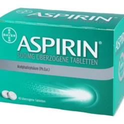 ASPIRIN 500 mg überzogene Tabletten 40 St