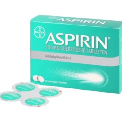 ASPIRIN 500 mg überzogene Tabletten 20 St