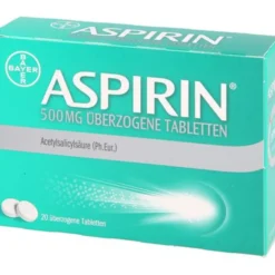 ASPIRIN 500 mg überzogene Tabletten 20 St