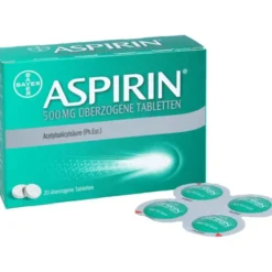 ASPIRIN 500 mg überzogene Tabletten 20 St