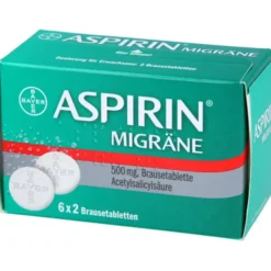 ASPIRIN MIGRÄNE 500 mg Brausetabletten 12 St