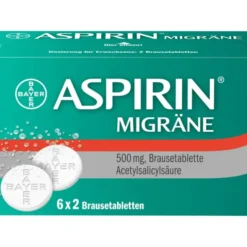 ASPIRIN MIGRÄNE 500 mg Brausetabletten 12 St