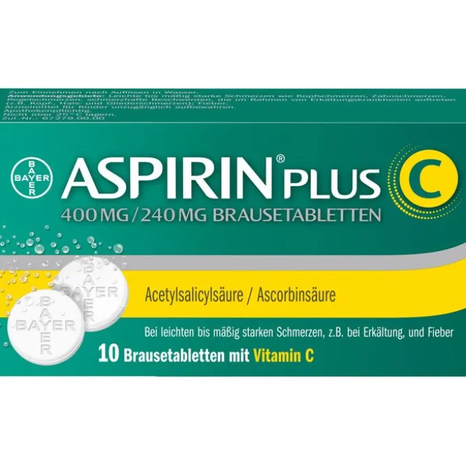 ASPIRIN plus C Brausetabletten 10 St