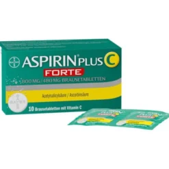 ASPIRIN plus C forte 800 mg/480 mg Brausetabletten 10 St