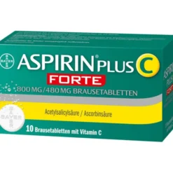 ASPIRIN plus C forte 800 mg/480 mg Brausetabletten 10 St