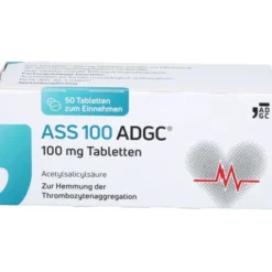 ASS 100 ADGC 100 mg Tabletten 50 St