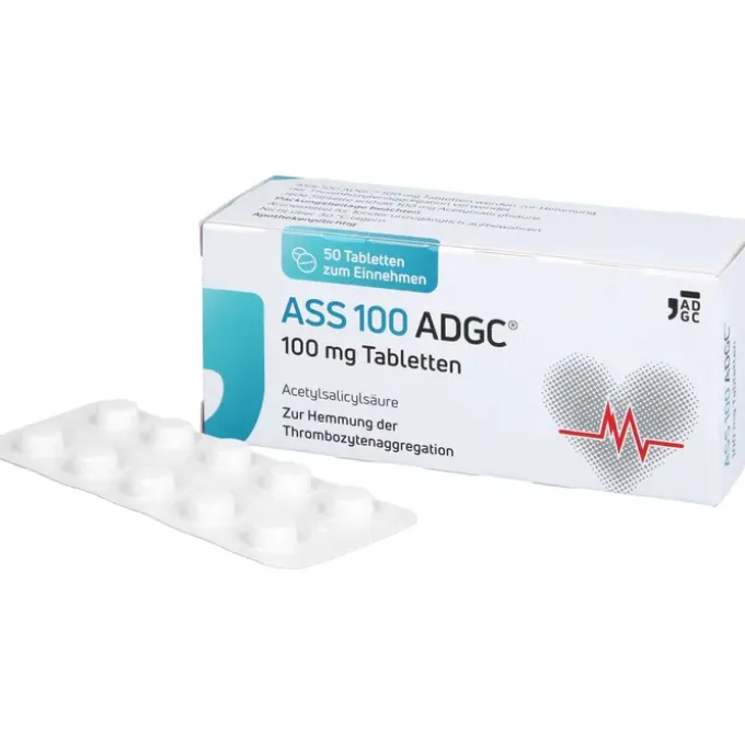 ASS 100 ADGC 100 mg Tabletten 50 St