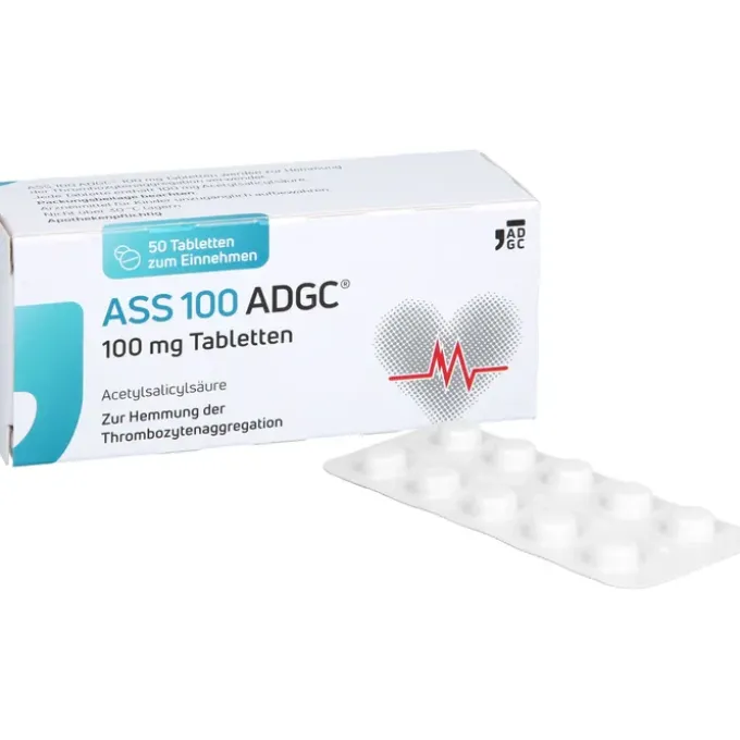 ASS 100 ADGC 100 mg Tabletten 50 St