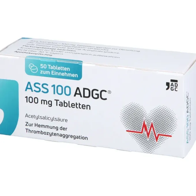 ASS 100 ADGC 100 mg Tabletten 50 St
