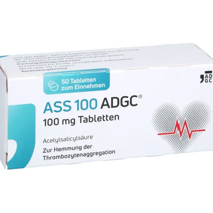 ASS 100 ADGC 100 mg Tabletten 50 St