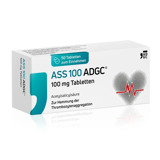 ASS 100 ADGC 100 mg Tabletten 50 St