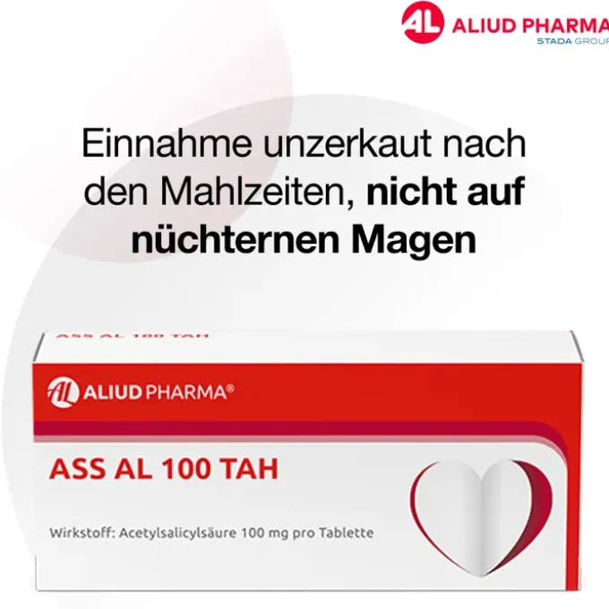 ASS AL 100 TAH Tabletten 100 St