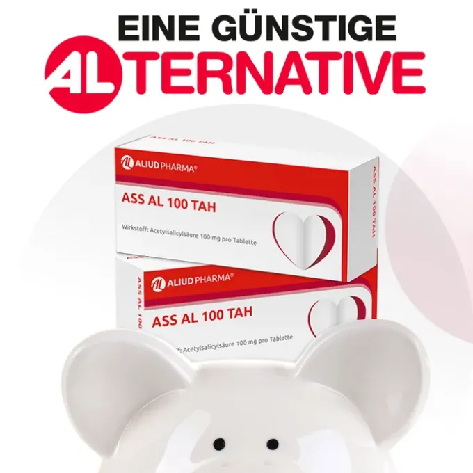 ASS AL 100 TAH Tabletten 100 St