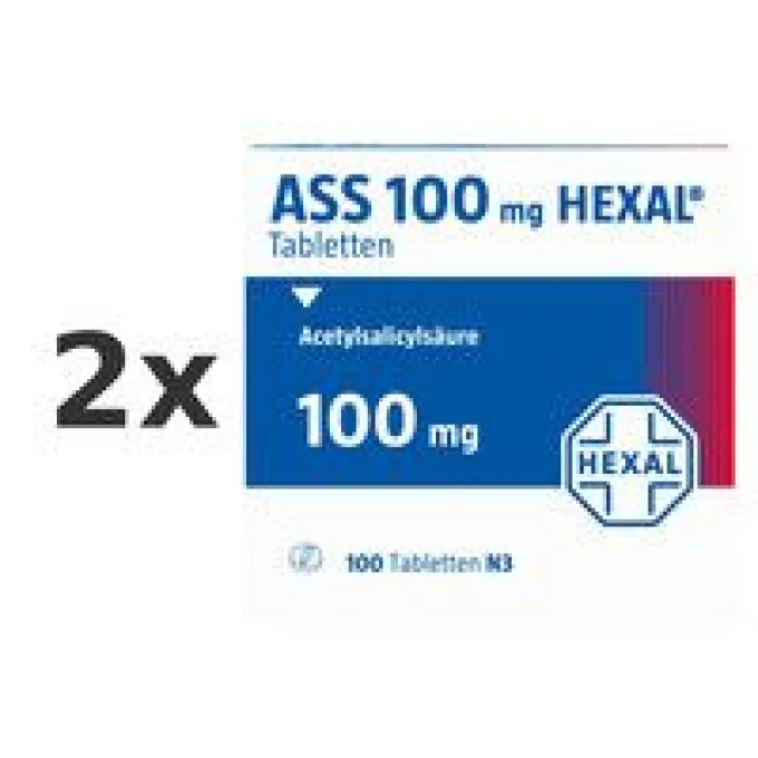 ASS 100 HEXAL Tabletten 2x100St