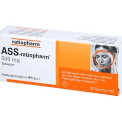 ASS-ratiopharm 500 mg Tabletten 30 St