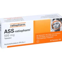 ASS-ratiopharm 500 mg Tabletten 30 St